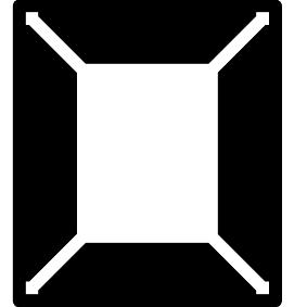 Rechteckiger Rahmen